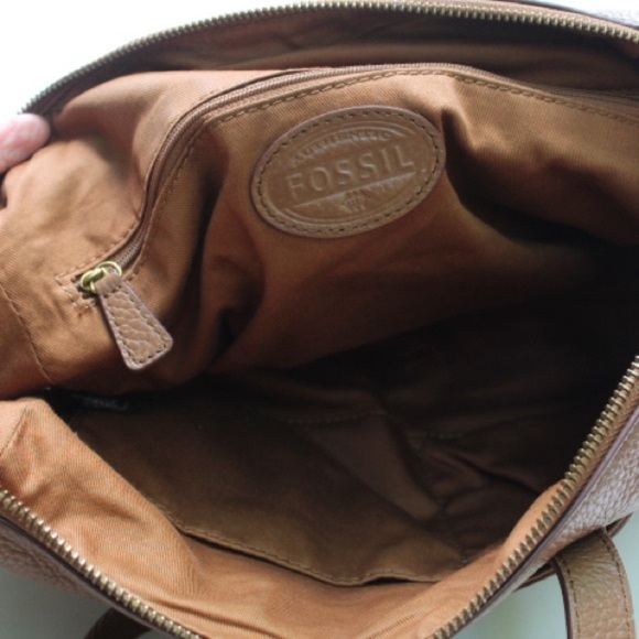 Fossil leather satchel - Picture 8 of 15